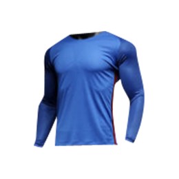 SKWTV059 custom-made long-sleeved football training team shirt ribbed neckline stitching SKWTV059 custom-made long-sleeved football training team shirt ribbed neckline stitching